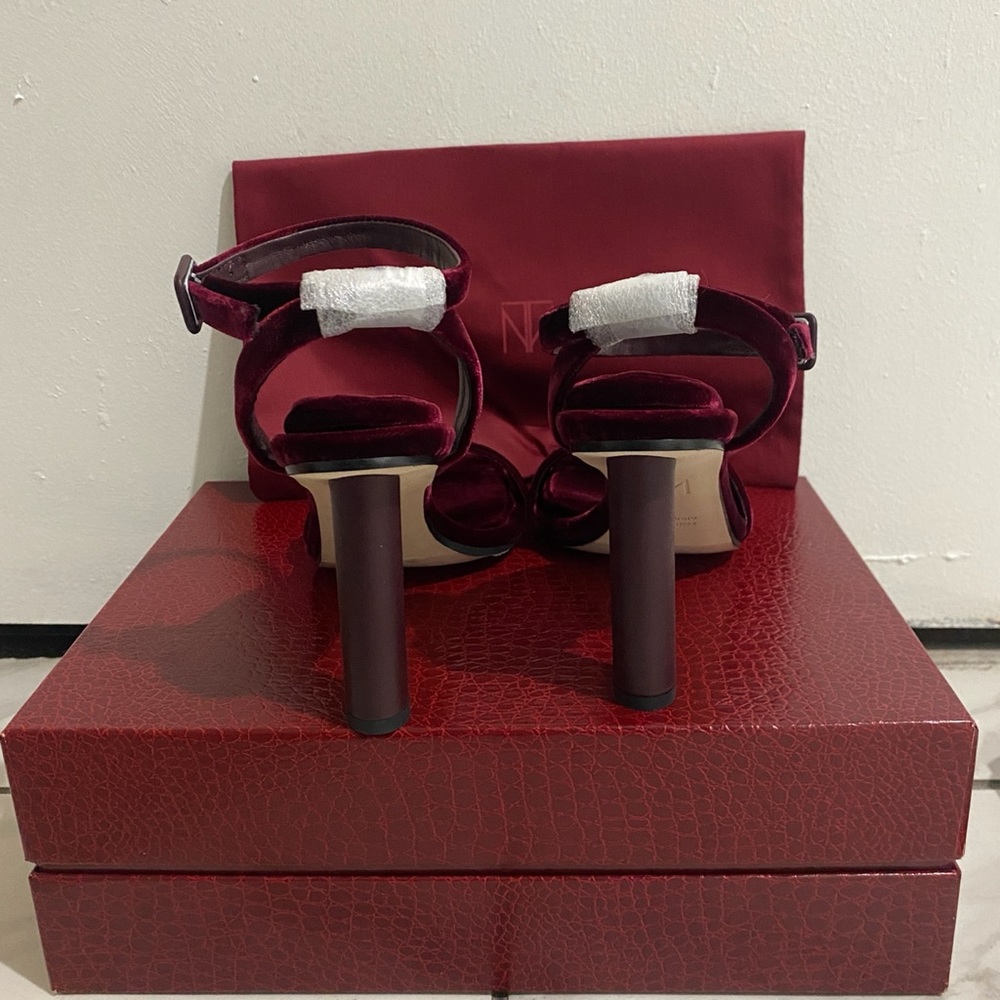 Tamara Mellon Solar 100 — Velvet Burgundy - Picture 3 of 4